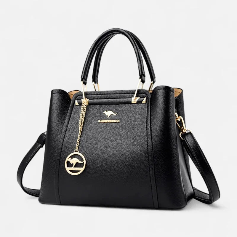 Amandine | Shoulder Bag with Gold Charm