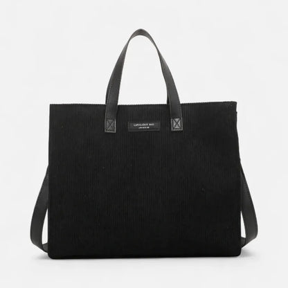 Amandine | Corduroy Shoulder Tote