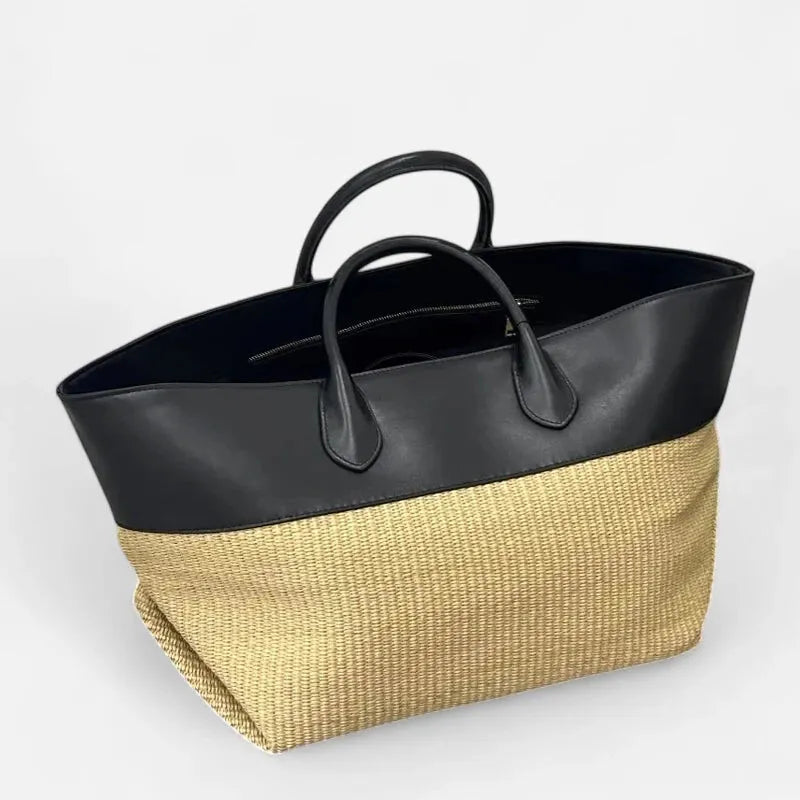 Amandine | Large Straw Tote