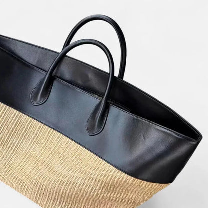 Amandine | Large Straw Tote