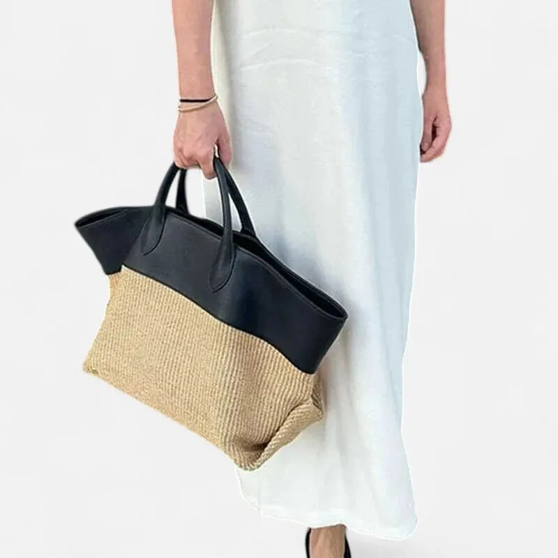 Amandine | Large Straw Tote
