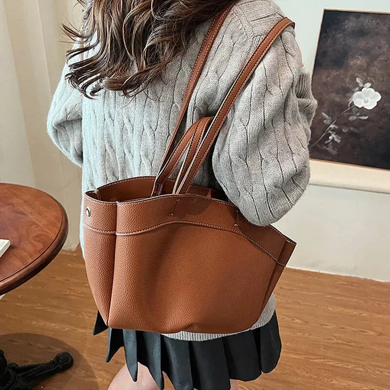 Amaya | Small Double-Handle Tote