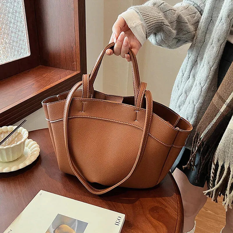Amaya | Small Double-Handle Tote