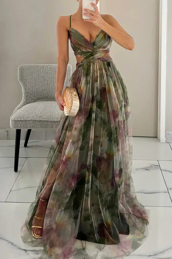 Palmora Society - Angela | Vestido Maxi Romántico Sin Mangas - foto 6