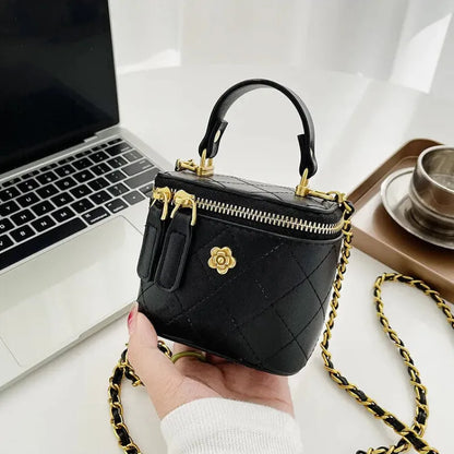 Aurore | Mini Quilted Cube Bag