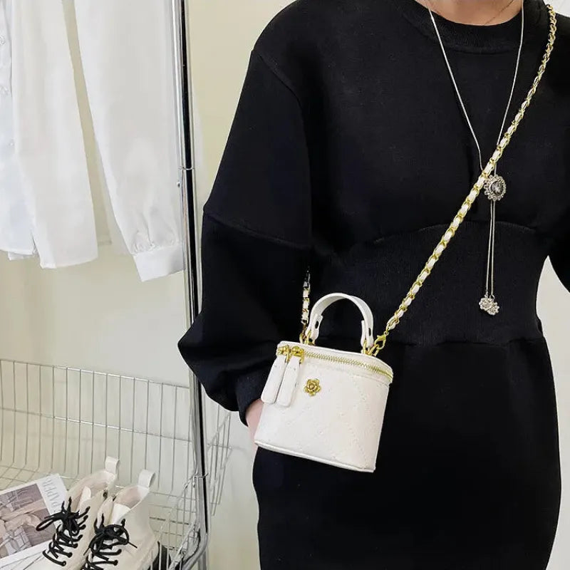 Aurore | Mini Quilted Cube Bag