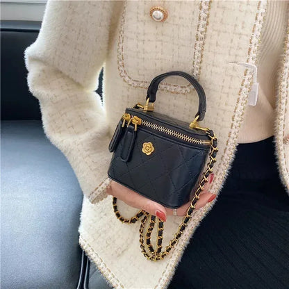 Aurore | Mini Quilted Cube Bag