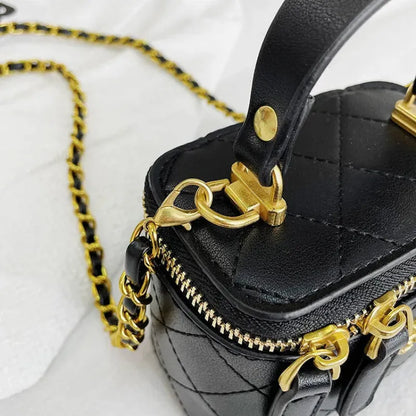 Aurore | Mini Quilted Cube Bag