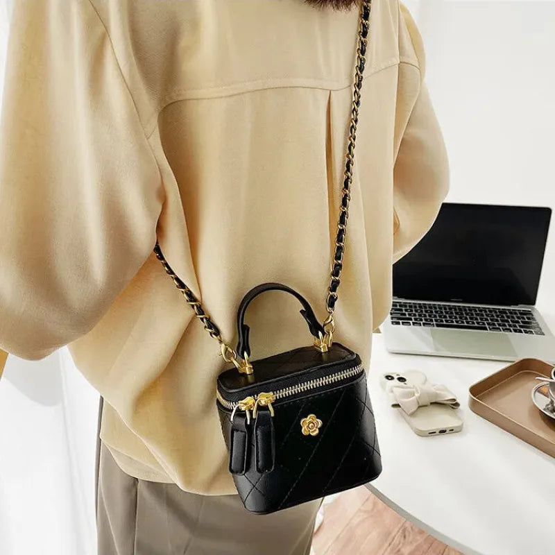 Aurore | Mini Quilted Cube Bag