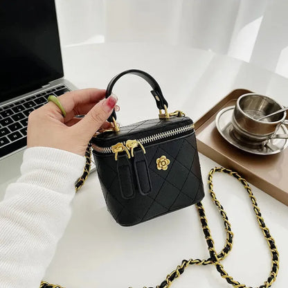 Aurore | Mini Quilted Cube Bag
