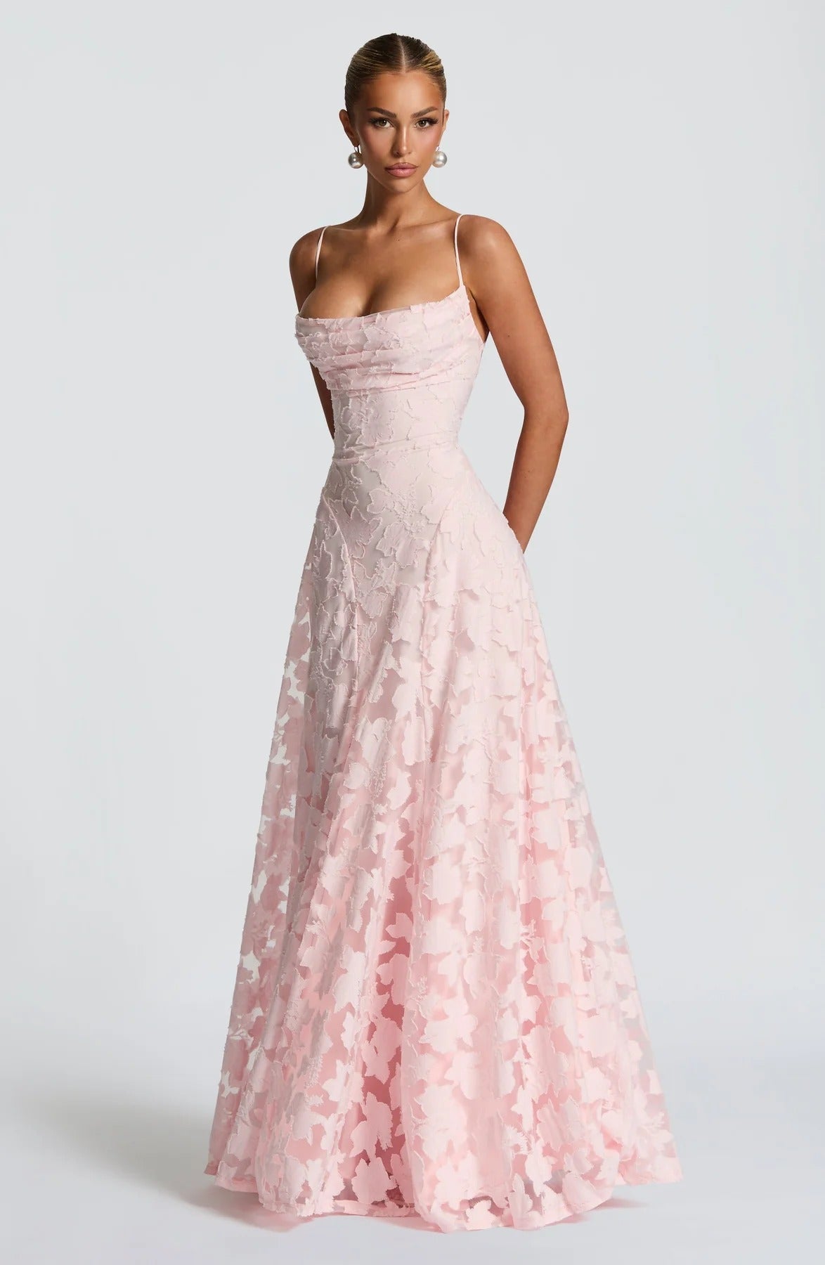 Palmora Society - Briar | Vestido Maxi Floral Sin Mangas - foto 3