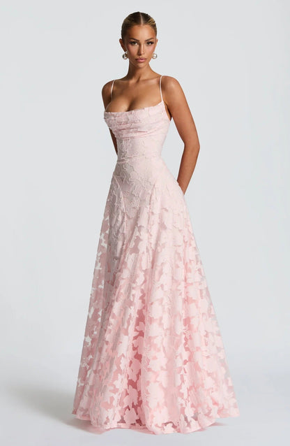 Palmora Society - Briar | Vestido Maxi Floral Sin Mangas - foto 3