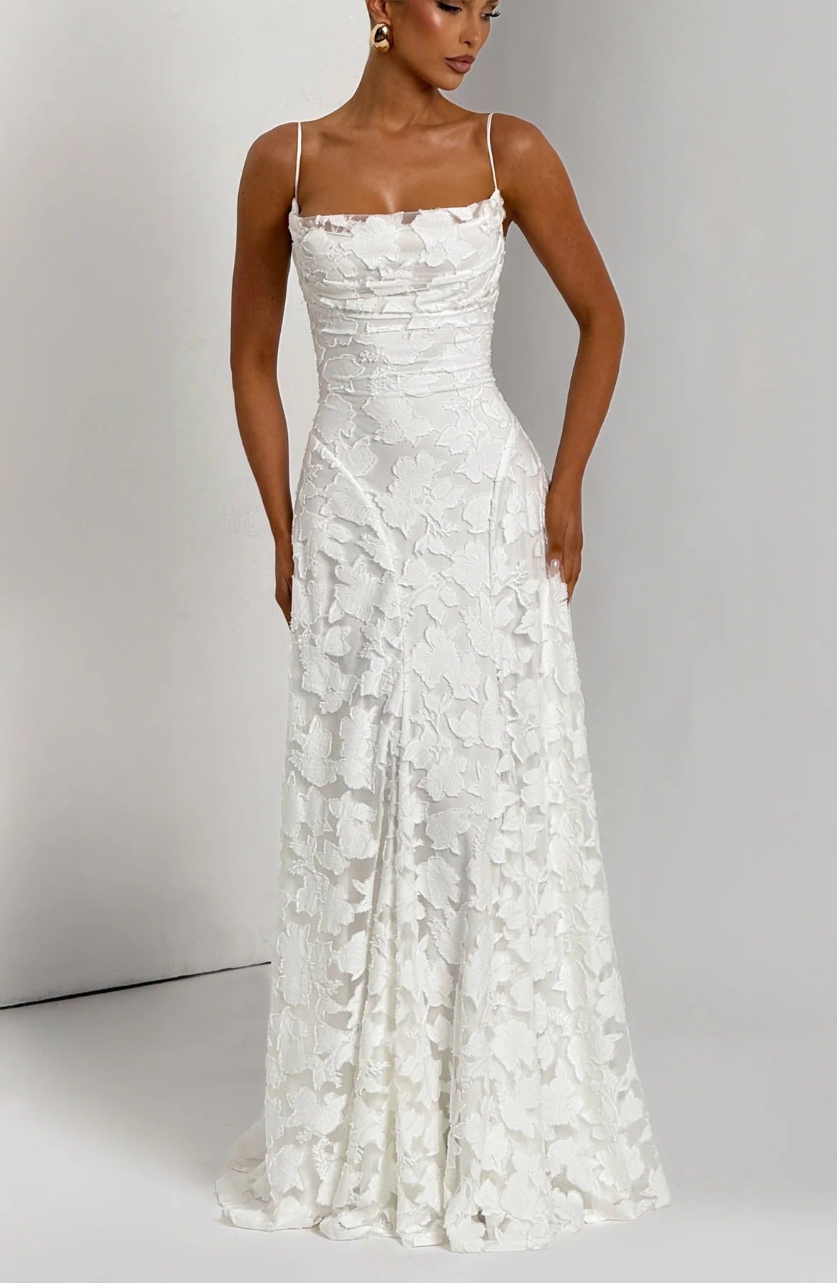 Palmora Society - Briar | Vestido Maxi Floral Sin Mangas - foto 8
