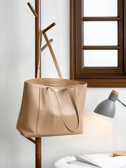 Céleste | Structured Tote with Front & Back Pockets