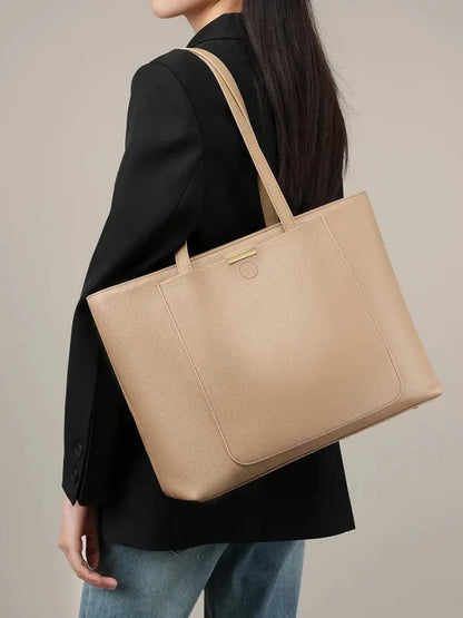 Céleste | Structured Tote with Front & Back Pockets