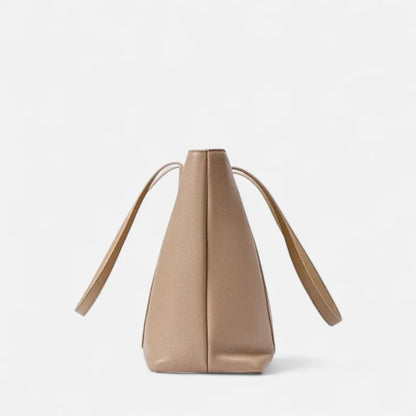 Céleste | Structured Tote with Front & Back Pockets