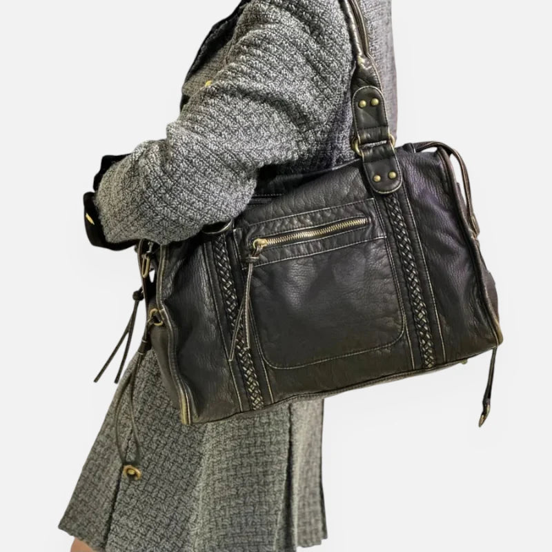 Charlotte | Large Vintage Shoulder Bag