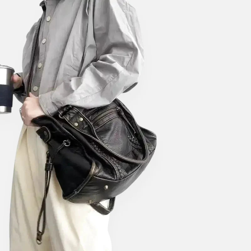 Charlotte | Large Vintage Shoulder Bag