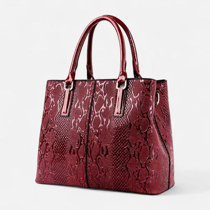 Clara | Shiny Textured Shoulder Bag