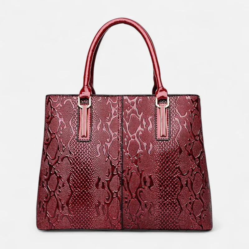 Clara | Shiny Textured Shoulder Bag