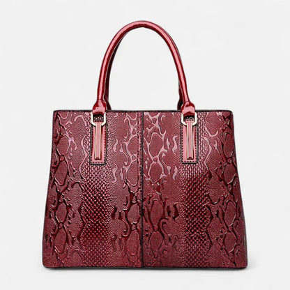 Clara | Shiny Textured Shoulder Bag