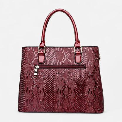Clara | Shiny Textured Shoulder Bag