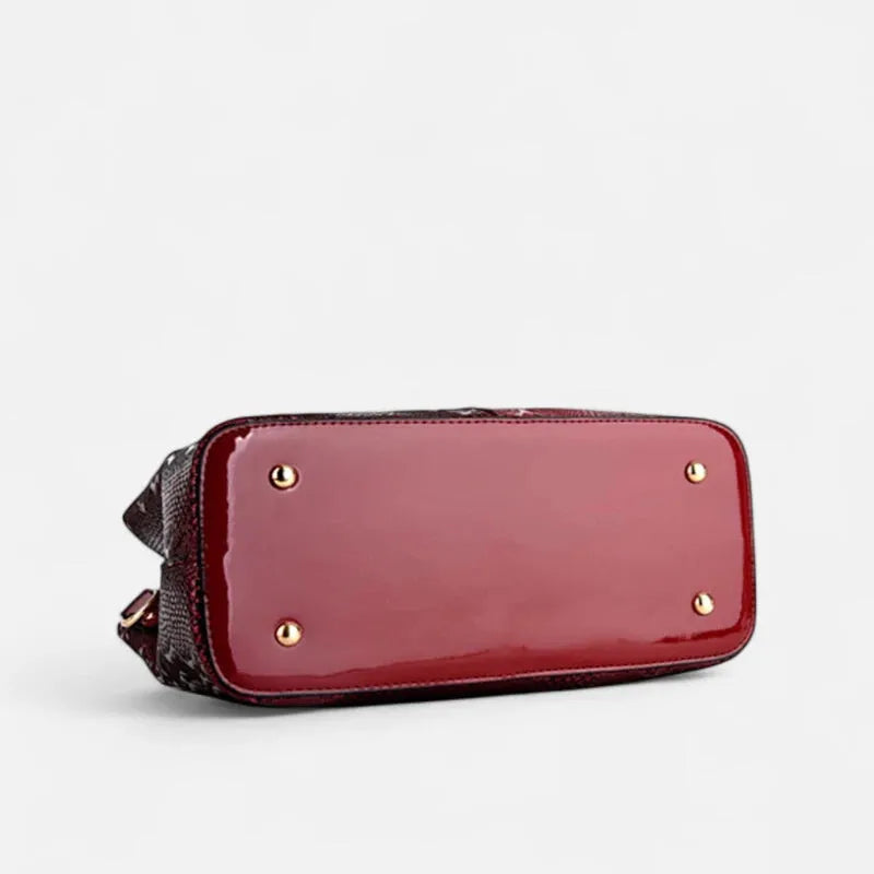 Clara | Shiny Textured Shoulder Bag