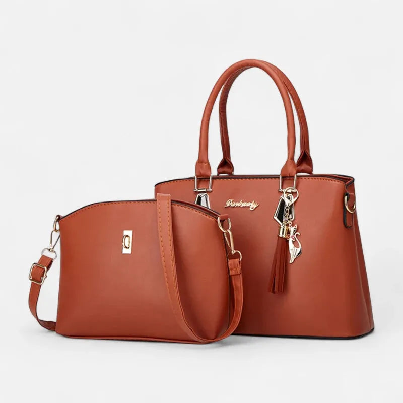 Clara | Shoulder Bag & Pouch Set
