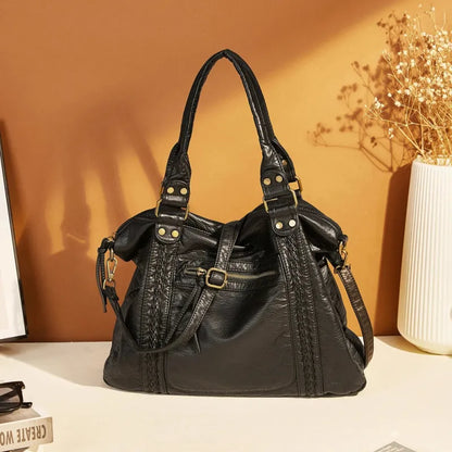 Clara | Vintage Multi-Pocket Shoulder Bag