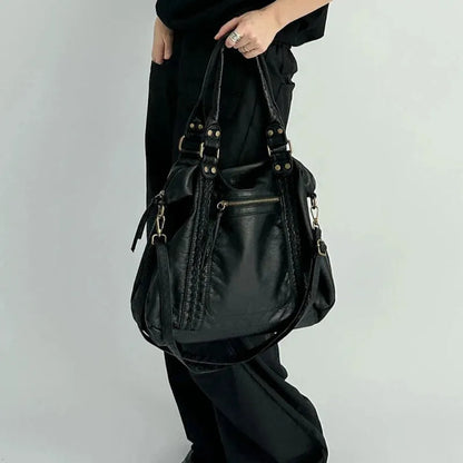 Clara | Vintage Multi-Pocket Shoulder Bag
