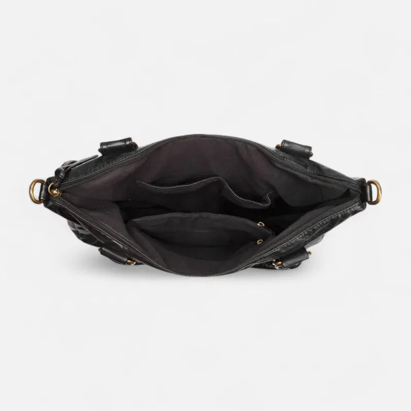 Clara | Vintage Multi-Pocket Shoulder Bag