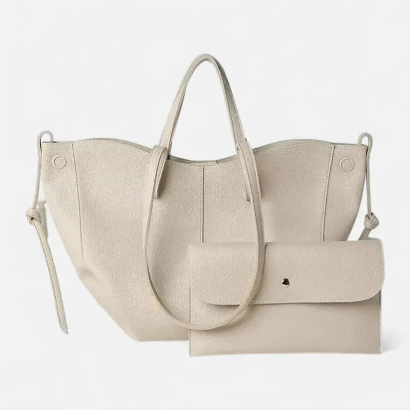 Clara | Tote with Matching Pouch