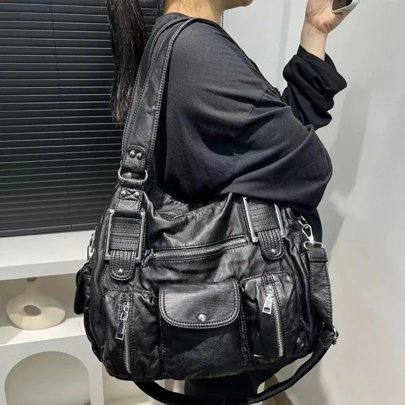 Clémentine | Soft Vintage Shoulder Bag