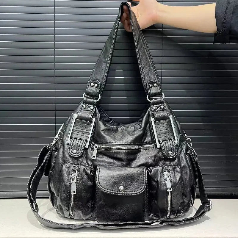 Clémentine | Soft Vintage Shoulder Bag