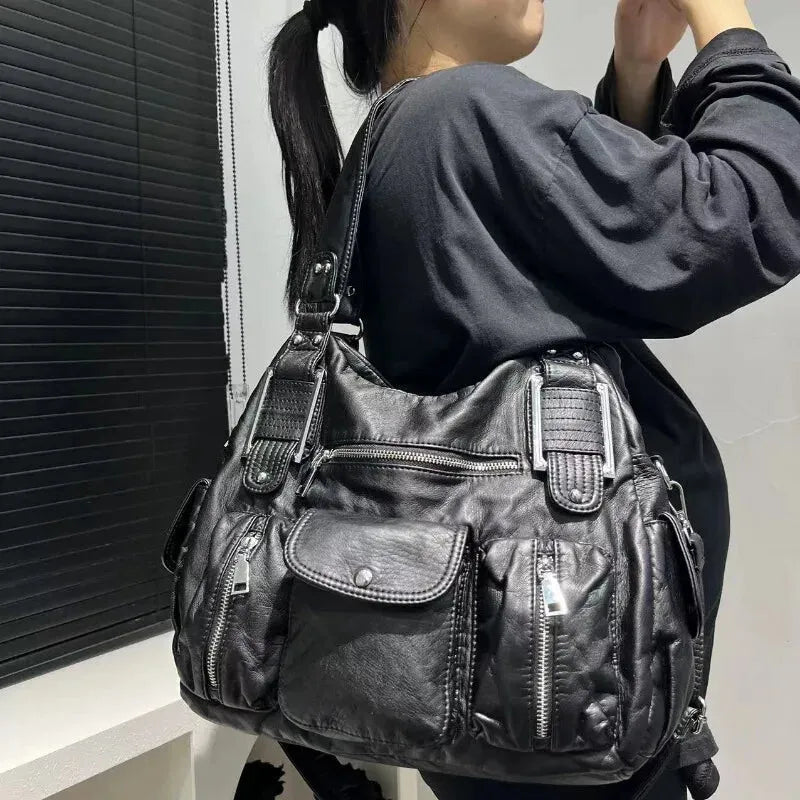 Clémentine | Soft Vintage Shoulder Bag