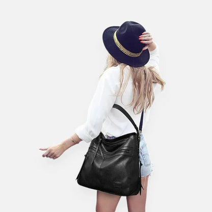 Eléna | Multi-Pocket Hobo Bag