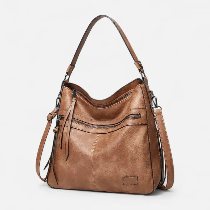 Eléna | Multi-Pocket Hobo Bag