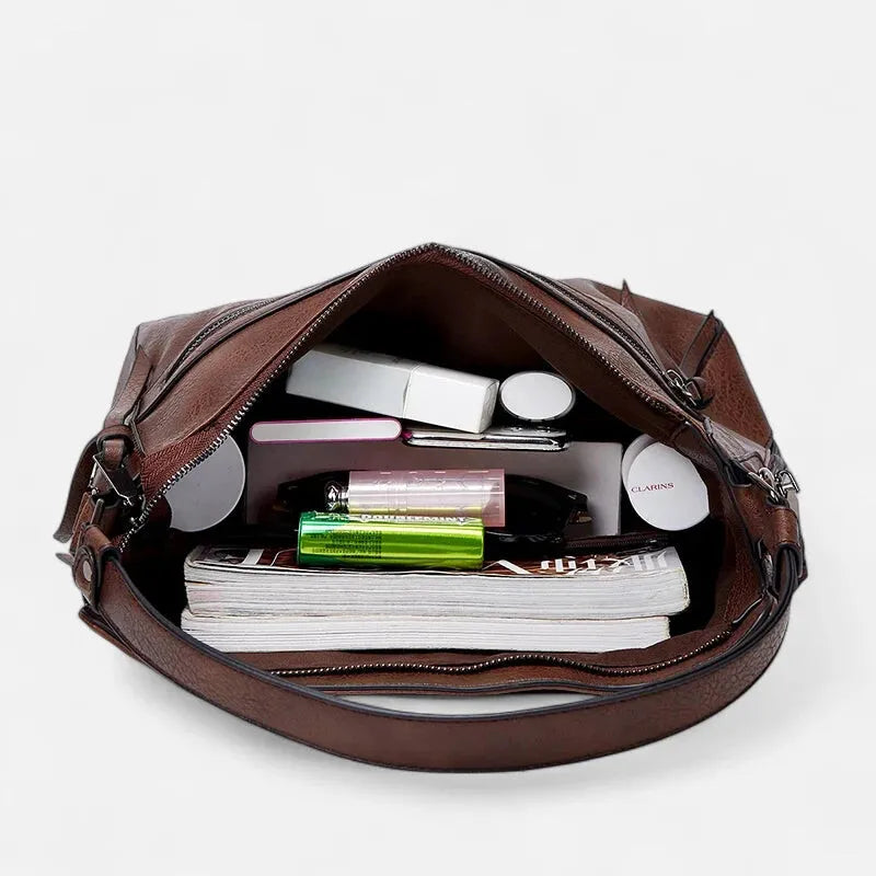 Eléna | Multi-Pocket Hobo Bag