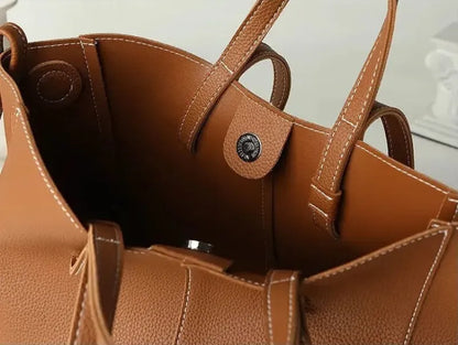Élise bolso tote estructurado pequeño doble asa 2