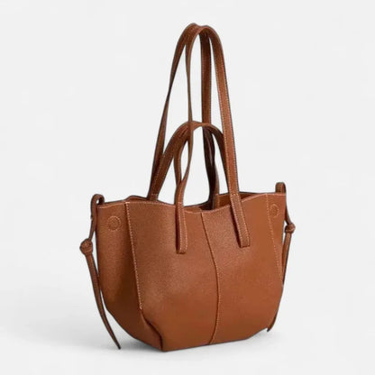 Élise bolso tote estructurado pequeño doble asa 6