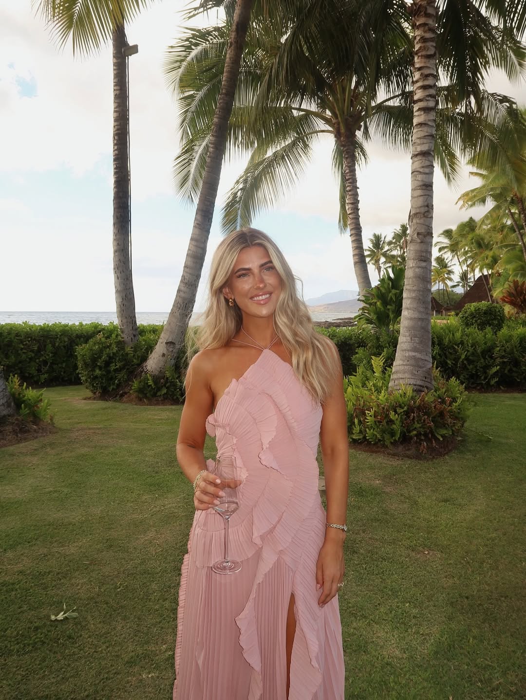 Palmora Society - Eliza | Vestido Maxi Plisado con Volantes - foto 14