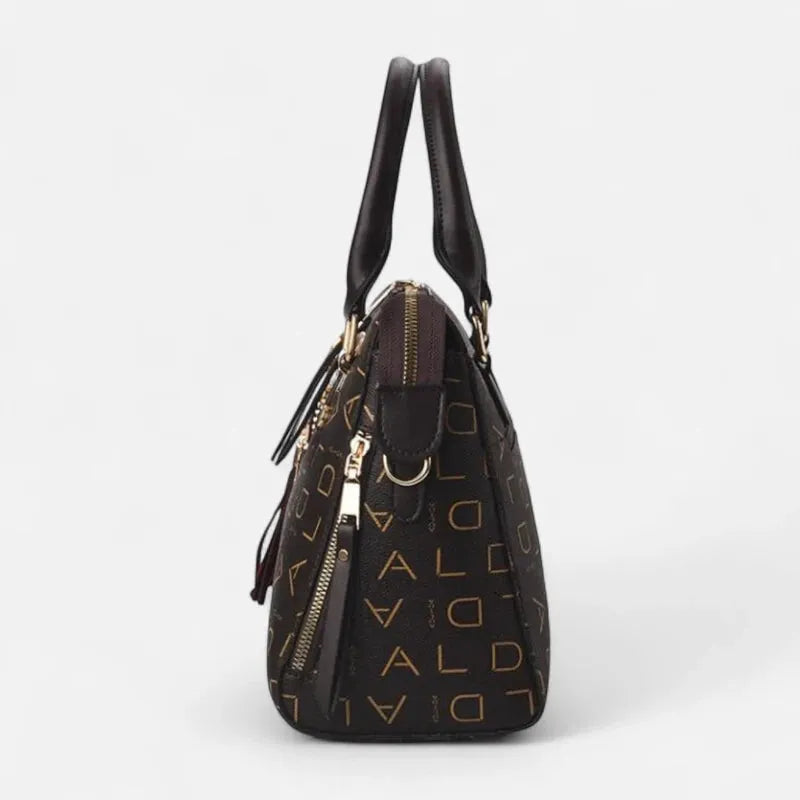 Émilie | Shoulder Bag with Gold Cat Charm