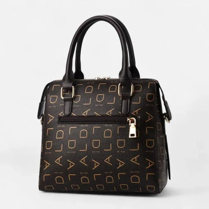 Émilie | Shoulder Bag with Gold Cat Charm