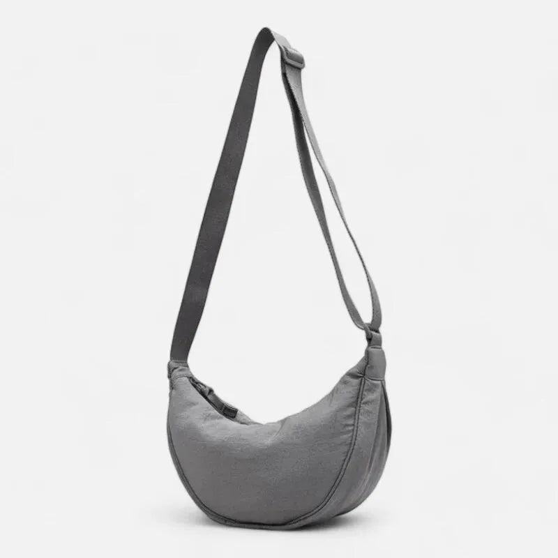 Émilienne | Half-Moon Fabric Belt Bag