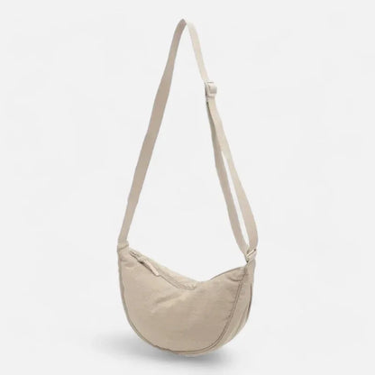 Émilienne | Half-Moon Fabric Belt Bag