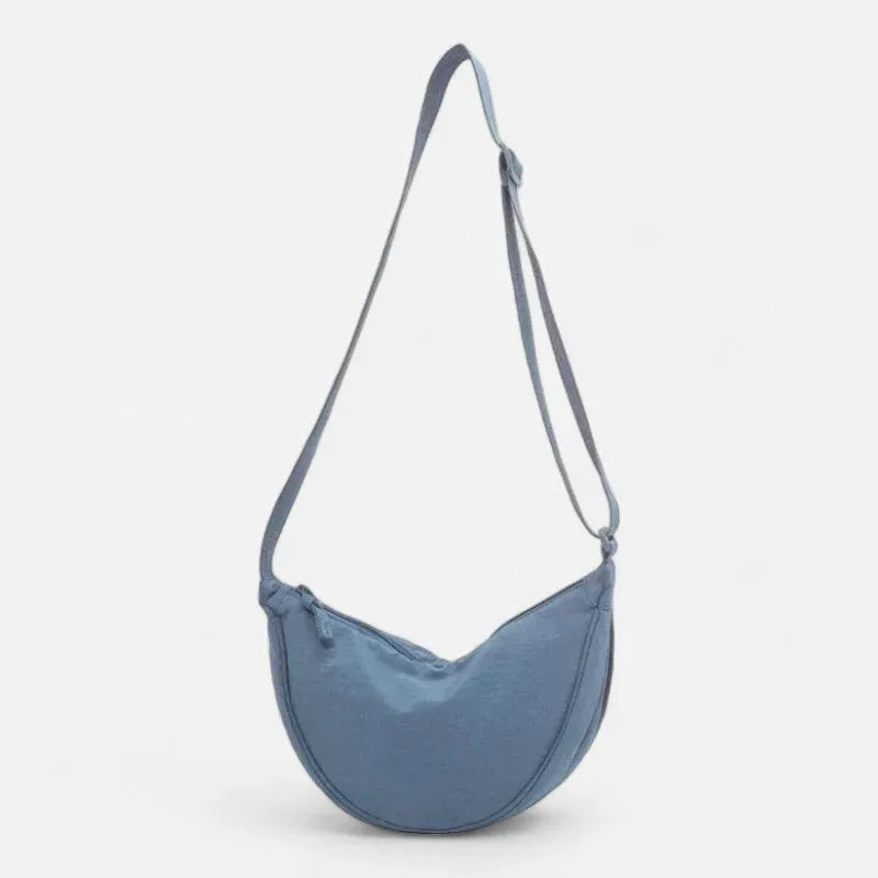 Émilienne | Half-Moon Fabric Belt Bag