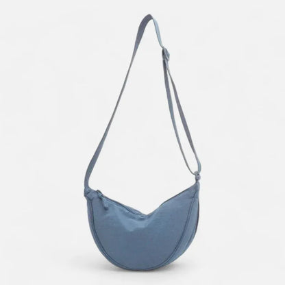 Émilienne | Half-Moon Fabric Belt Bag