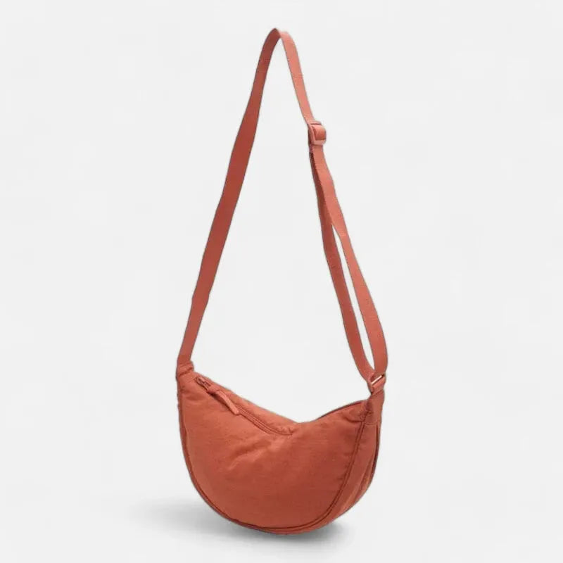 Émilienne | Half-Moon Fabric Belt Bag