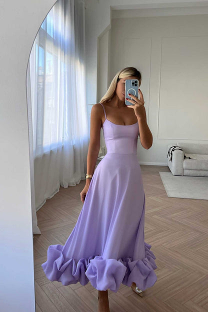 Palmora Society - Heather | Vestido Midi Evasé Sin Mangas - foto 8