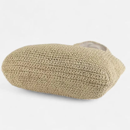 Inès | Straw Hobo Bag